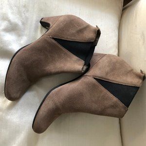 Sam Edelman Suede Elastic Booties